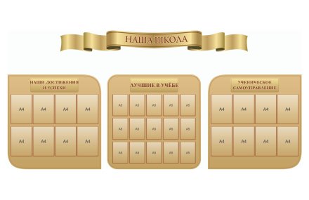 Комплект стендов "Наша школа"