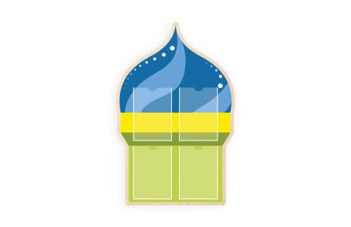 Информационный стенд "Башня" Премиум-класса 